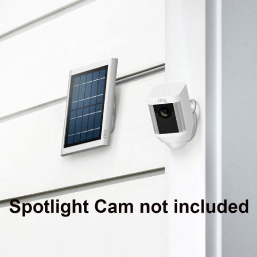 ring spotlight cam battery white