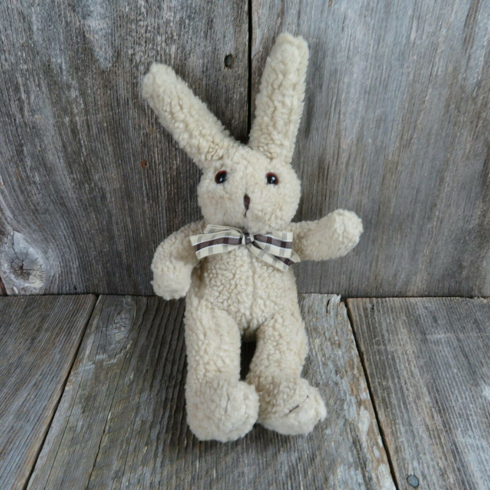 old bunny stuffed animal