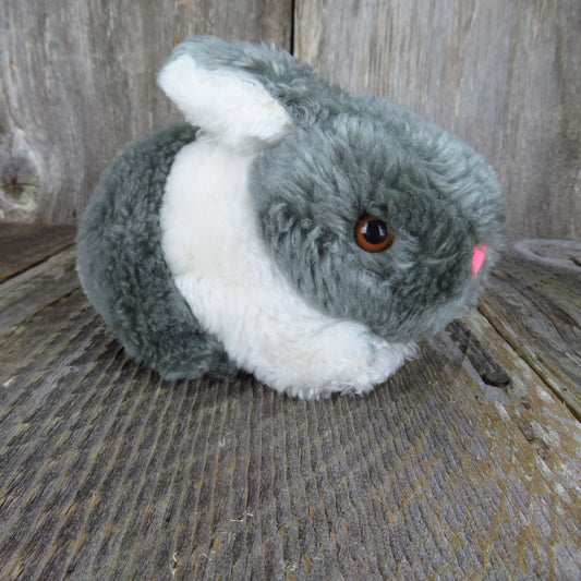 Goodnight Moon Bunny Rabbit Gray Striped Pajamas Plush Stuffed