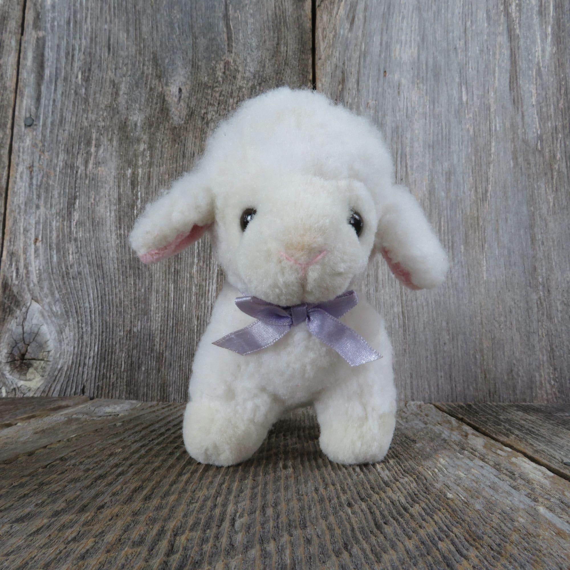 plush easter lamb