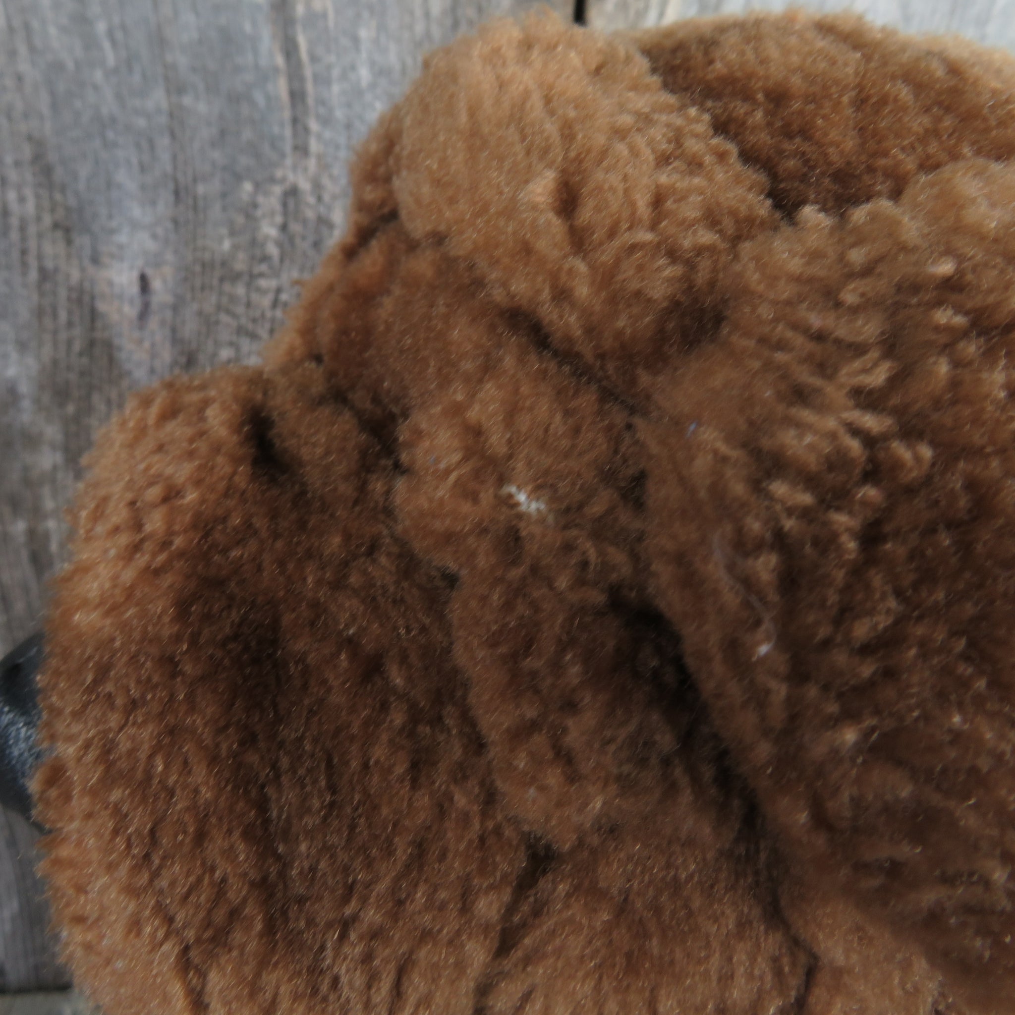Vintage Dog Shar Pei Puppy Plush Brown Stuffed Animal Wrinkles Play by ...