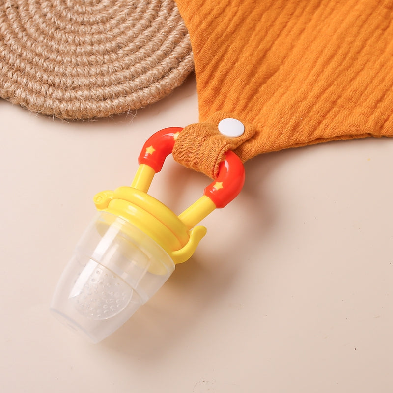 Soft And Breathable Baby Bib And Bite Toys-image-1