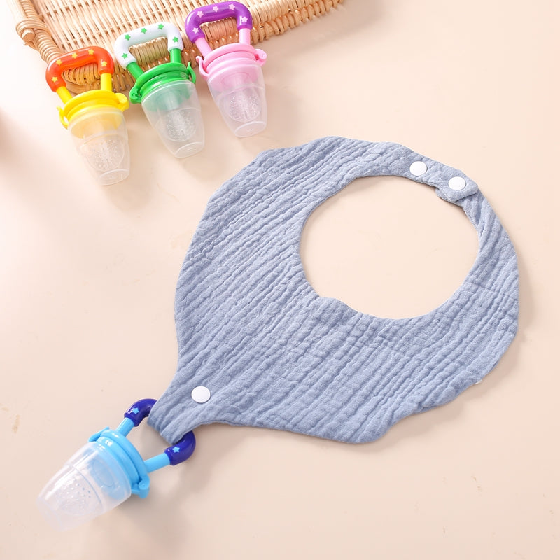 Soft And Breathable Baby Bib And Bite Toys-image-3