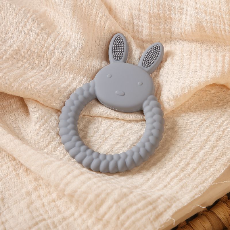 Silicone Rabbit Bracelet Teether-image-4