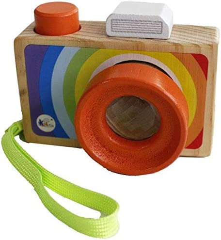 Wood Cartoon Camera Toy-image-2