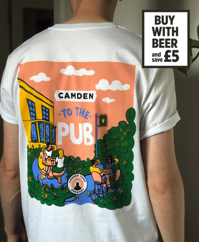 camden brewery t shirt