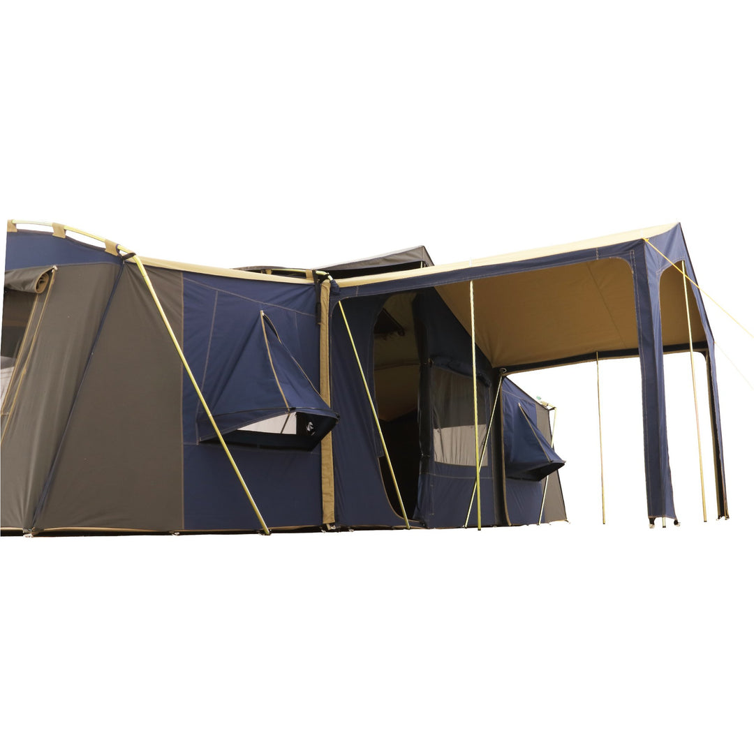 Homestead Deluxe Family Canvas Tent Dwights Outdoors