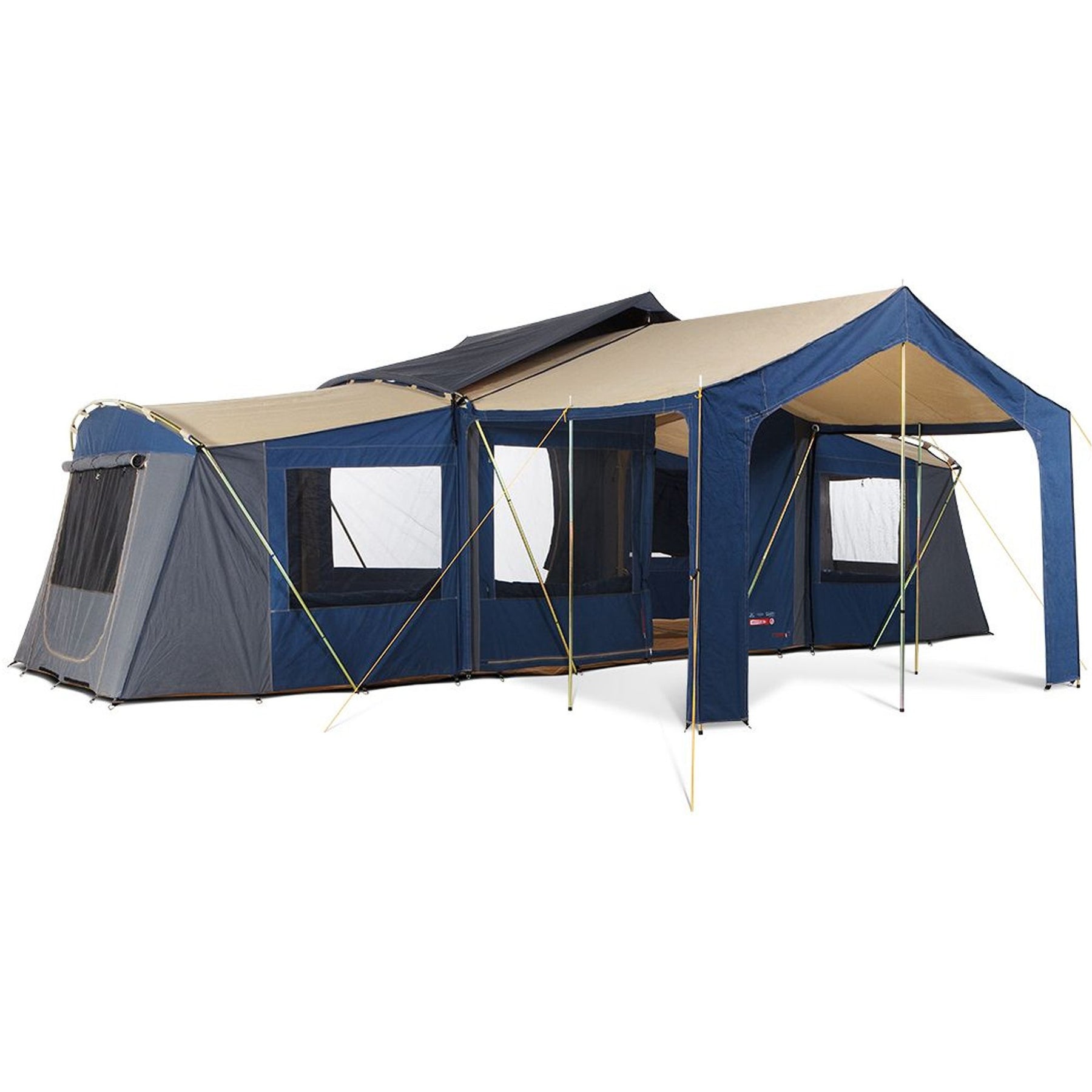 Homestead Deluxe Family Canvas Tent Dwights Outdoors