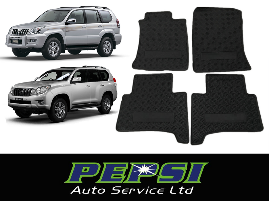 All Weather Rubber Latex Floor Mat Mats For Toyota Prado 120 150