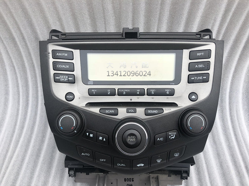Factory Replacement Honda Accord/Euro 7TH 20032007 stereo