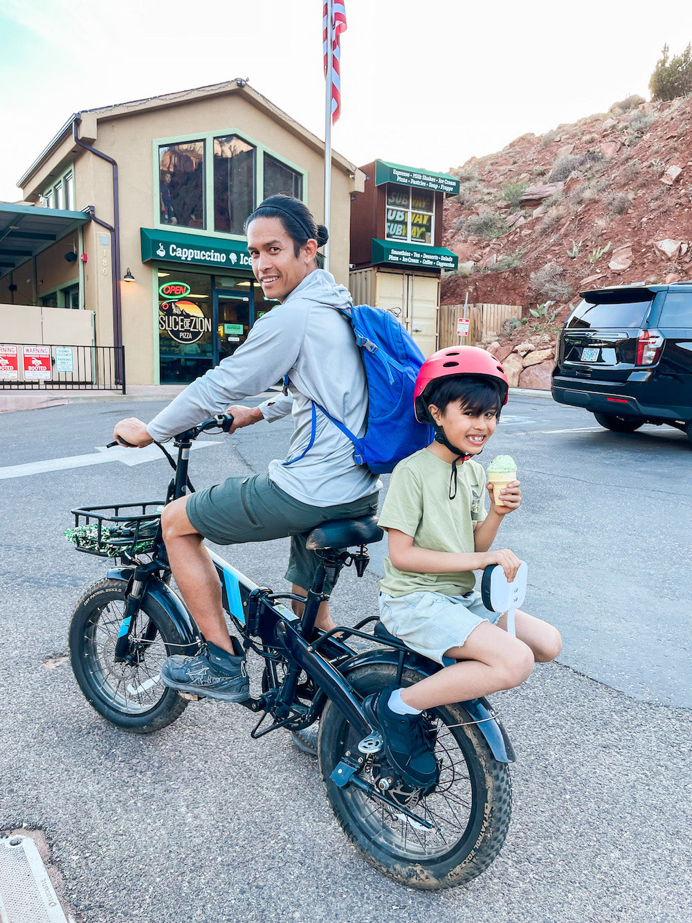 Ice Cream on eBikes