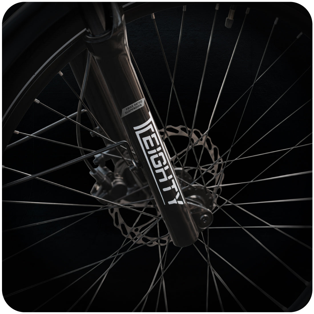 lectric ebike TC•Eighty Suspension Fork