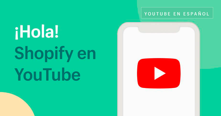YouTube de Shopify en español