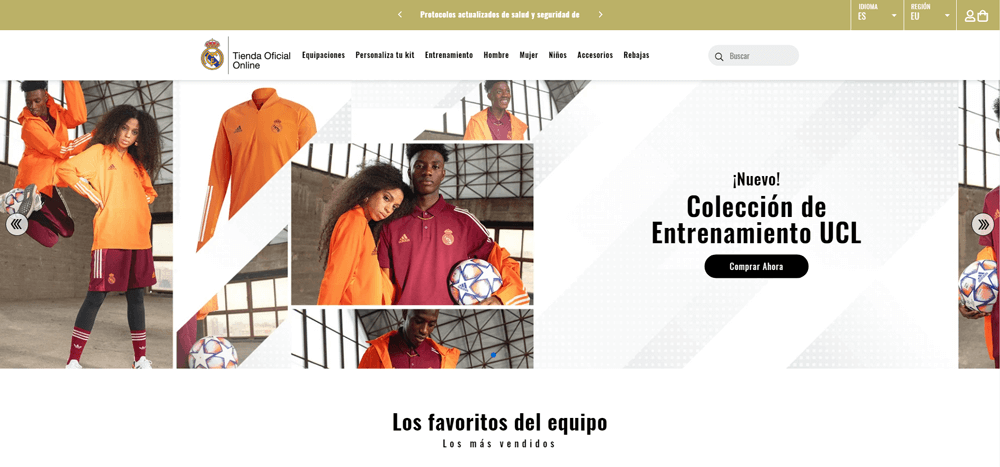 Tienda Online Real Madrid