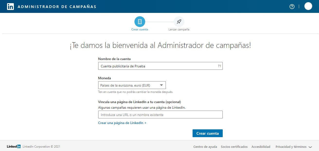 Administrador de anuncios