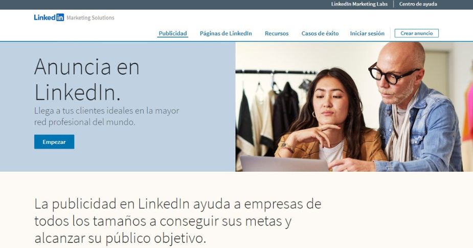 Anuncia en Linkedin ADS