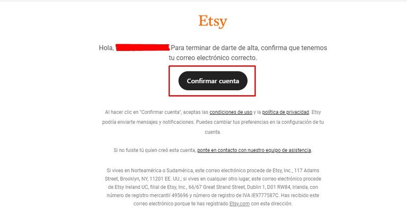 Confirma tu dirección de correo electrónico