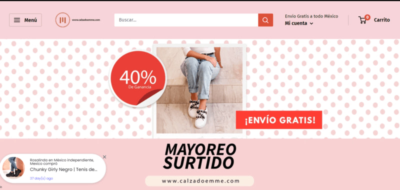 mejores proveedores de zapatos para España y LATAM Shopify