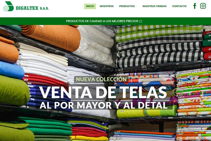 🏆🥇 Tienda De Telas, Venta De Telas Online México