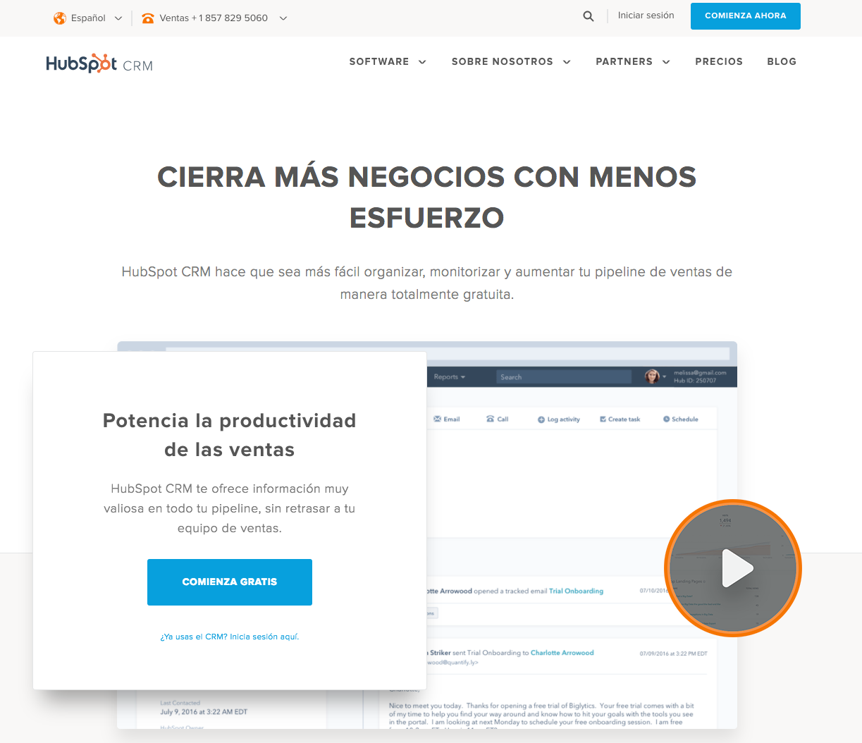 Hubspot en español