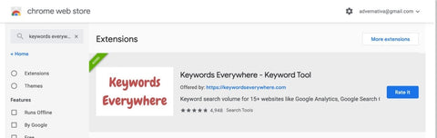 Keywords everywhere 2