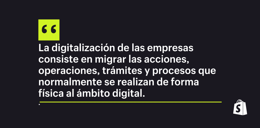 la digitalizacion de las empresas