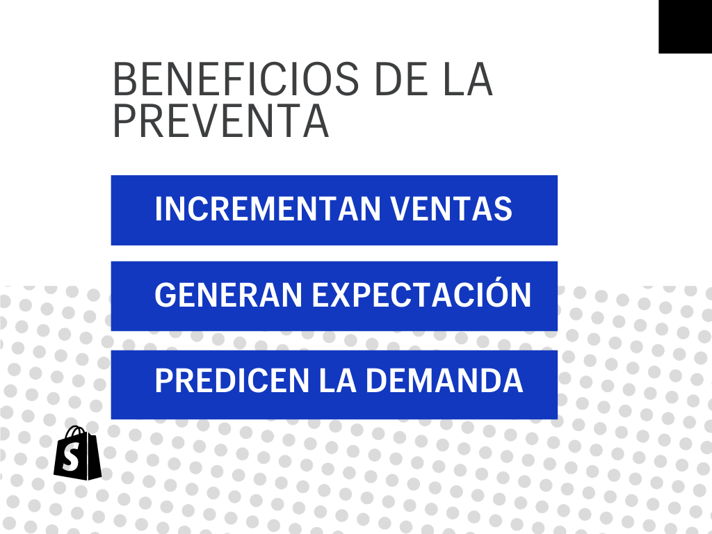 Pedidos en preventa