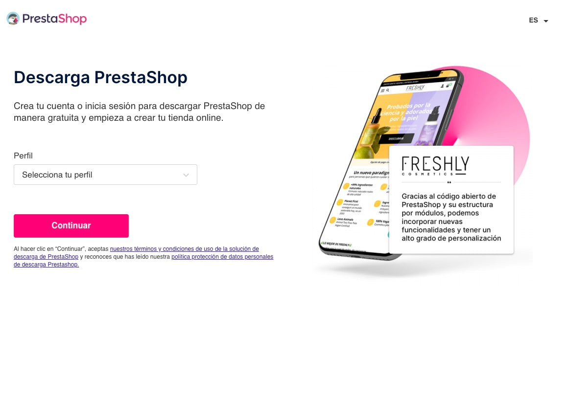 Plataforma prestashop