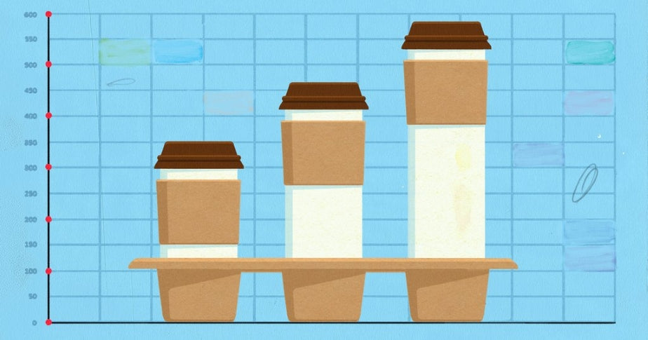 Concepto de café con diferentes tipos de café y accesorios para