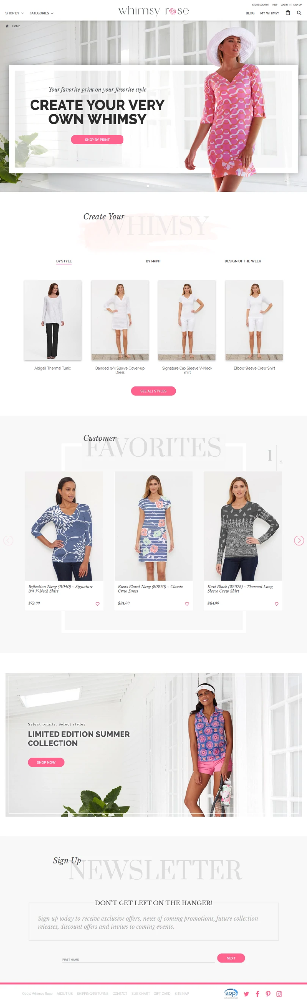 Whimsy Rose: uso de la API de Shopify Plus para crear moda personalizada bajo demanda  2