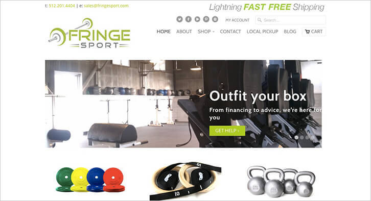 fringe ecommerce