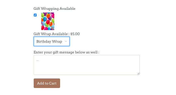 aplicacion gift wrap 