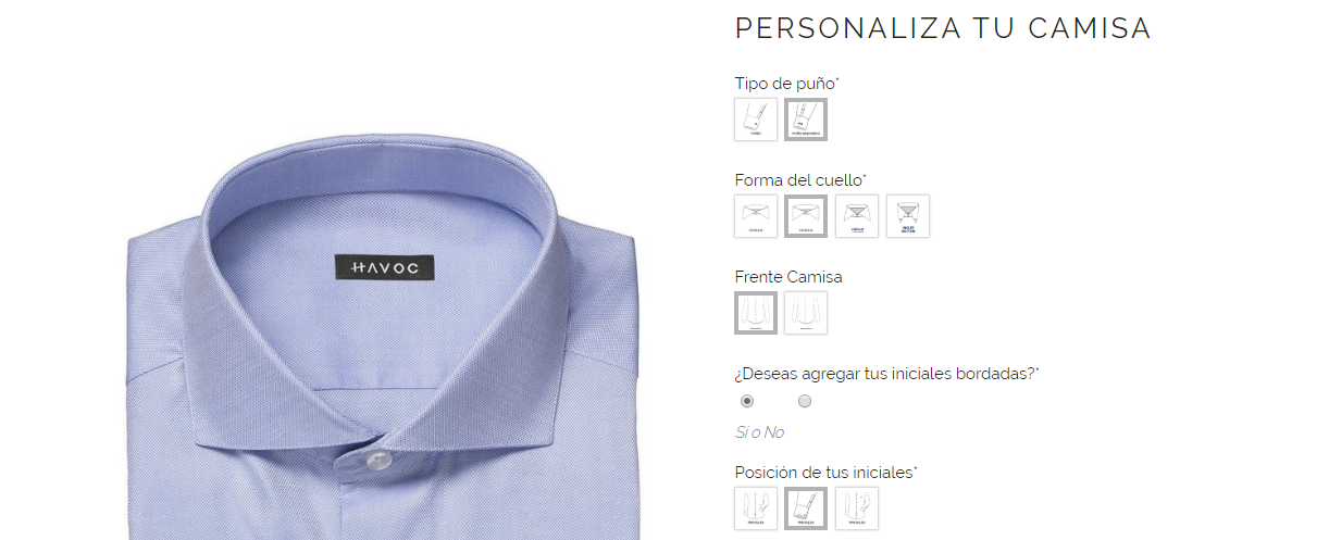 camisas para hombres