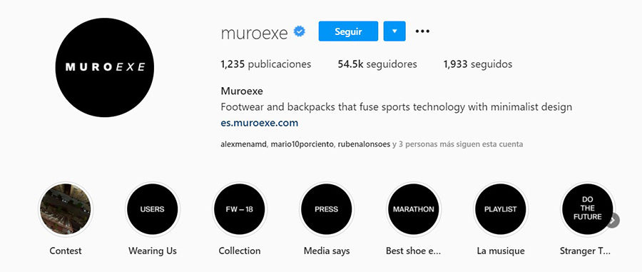 Instagram de Muroexe