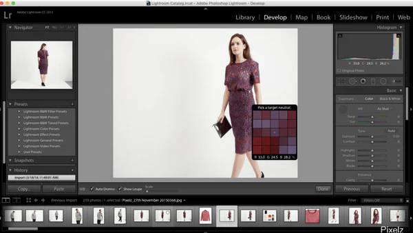 convertir raw a jpg por lotes lightroom