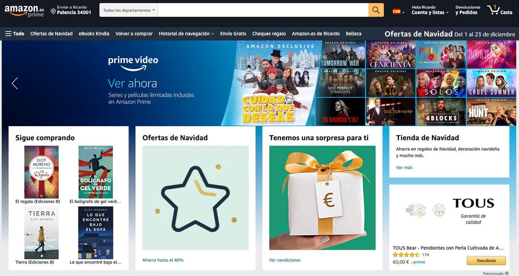 modelo de negocio amazon