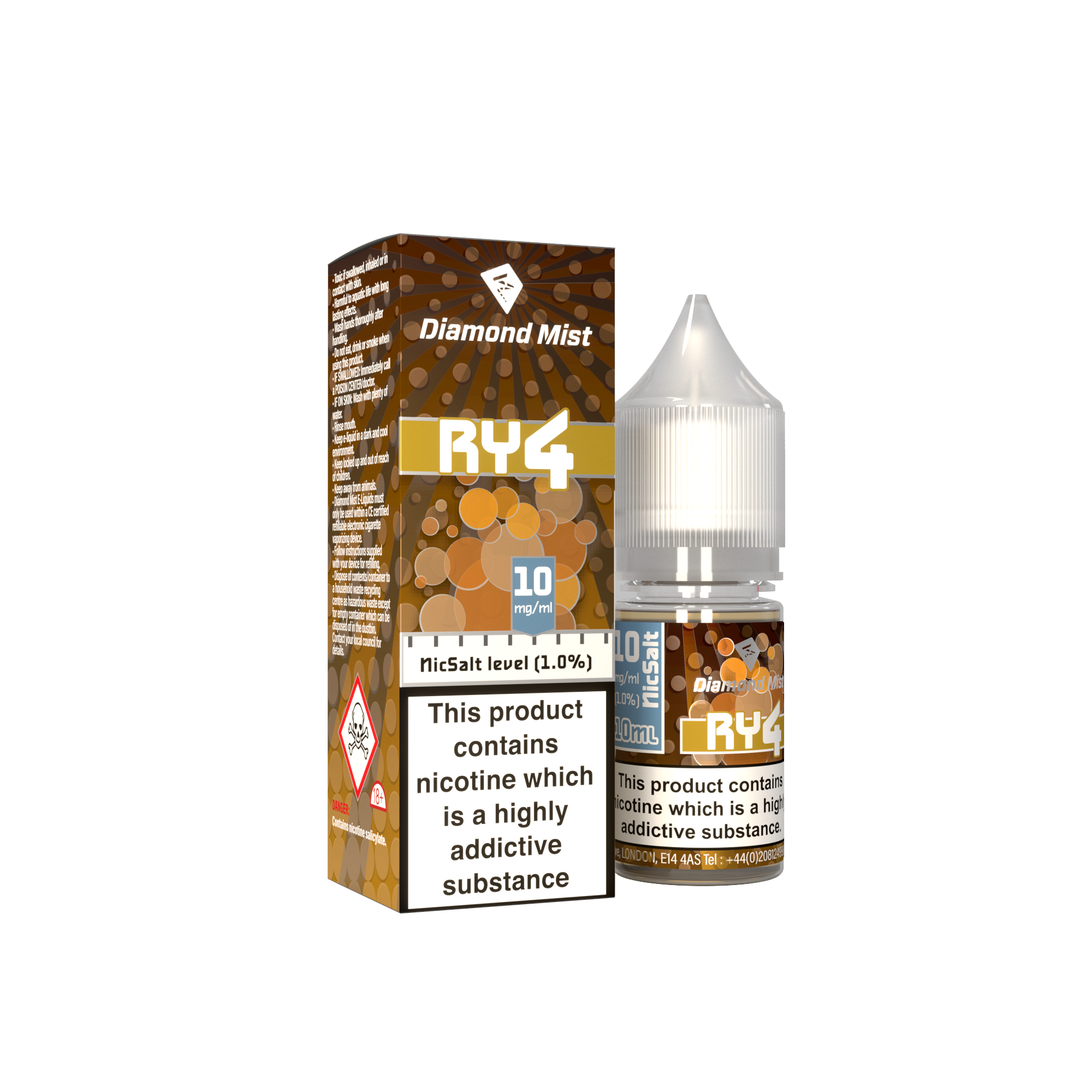  Diamond Mist Nic Salt - RY4