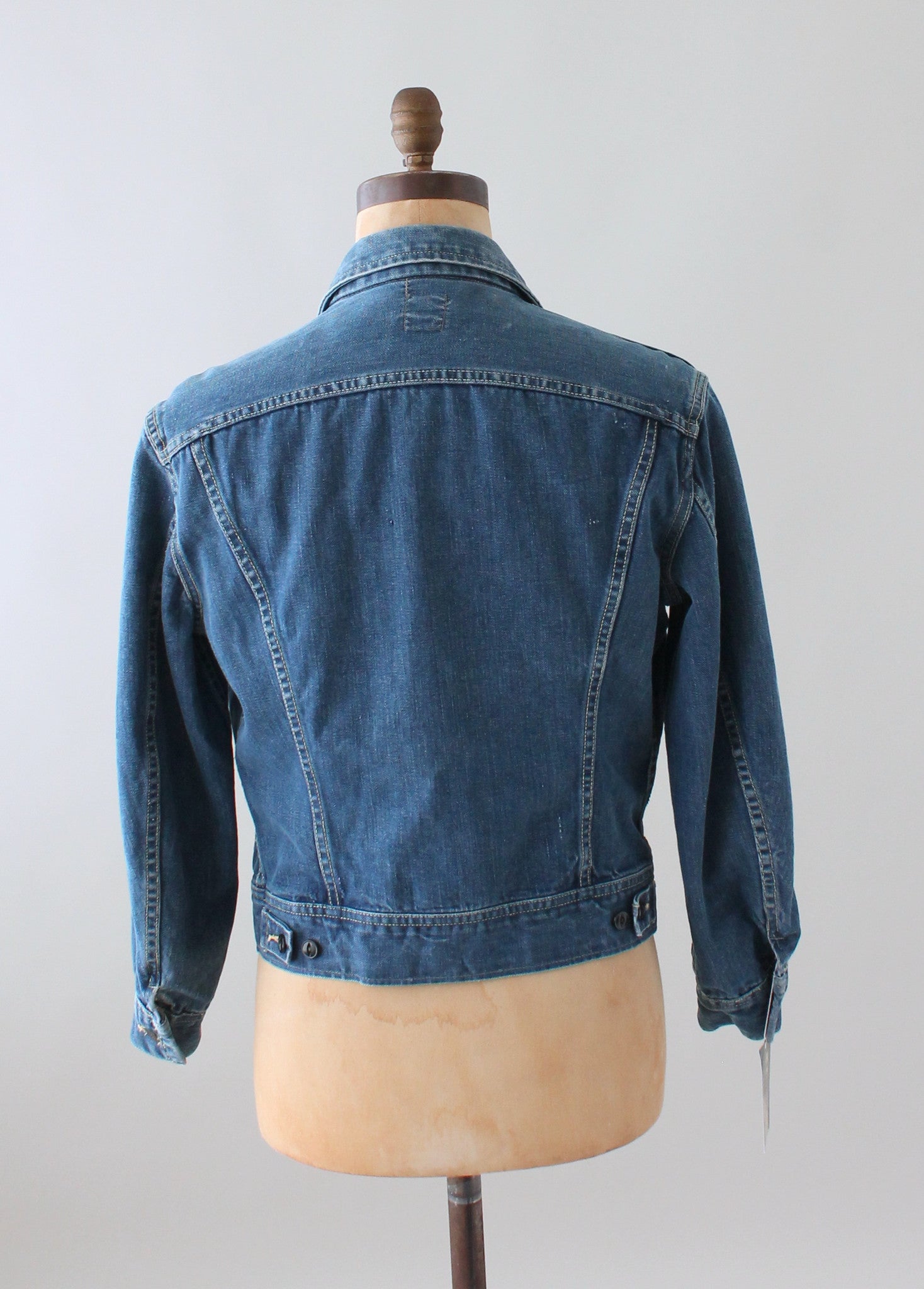 Vintage 1960s LEE Denim Jean Trucker Jacket - Raleigh Vintage