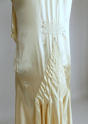 satin flapper dress