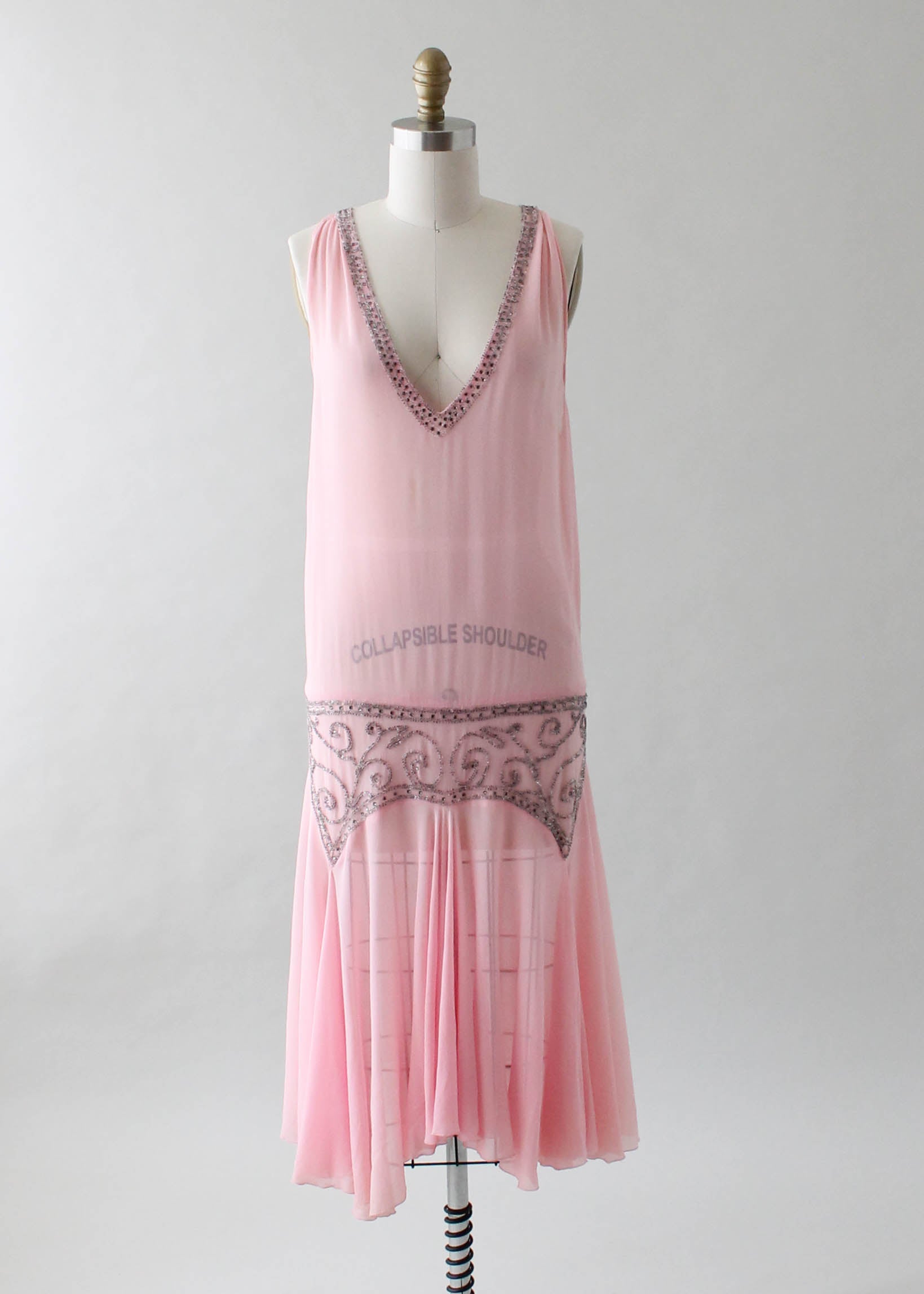 antique flapper dress