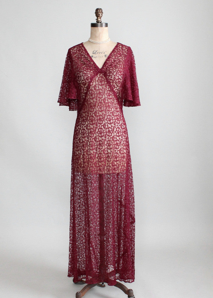 cranberry evening gowns