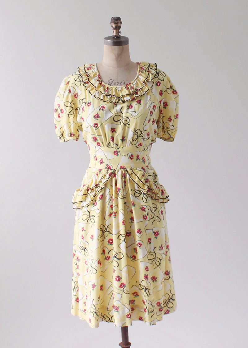 1930s Dresses - Raleigh Vintage