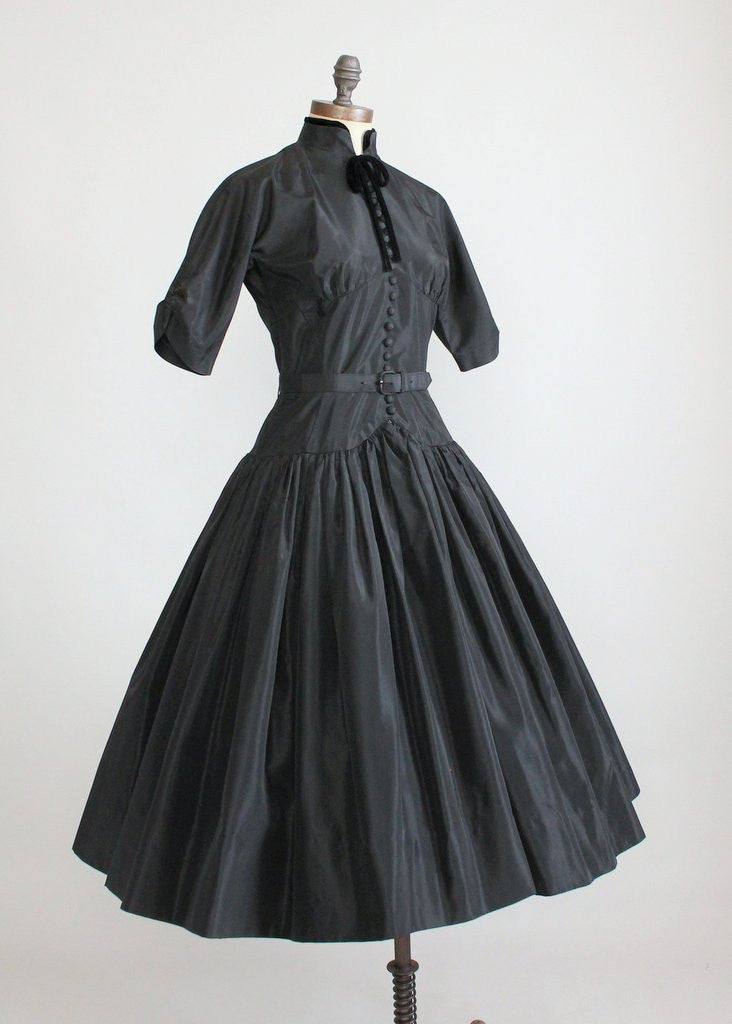 Vintage 1950s Gigi Young Black Party Dress - Raleigh Vintage