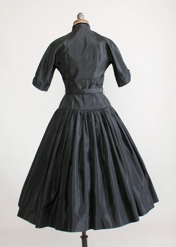 Vintage 1950s Gigi Young Black Party Dress - Raleigh Vintage