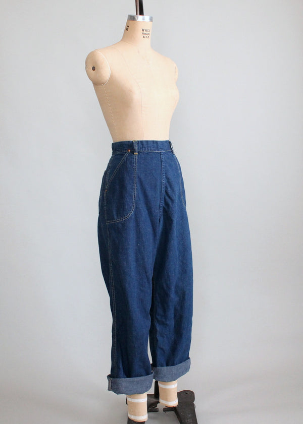 Vintage 1950s Tuf-Nut High Waist Jeans - Raleigh Vintage