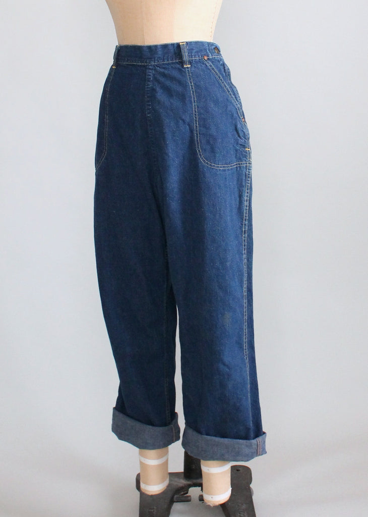 Vintage 1950s Tuf-Nut High Waist Jeans | Raleigh Vintage