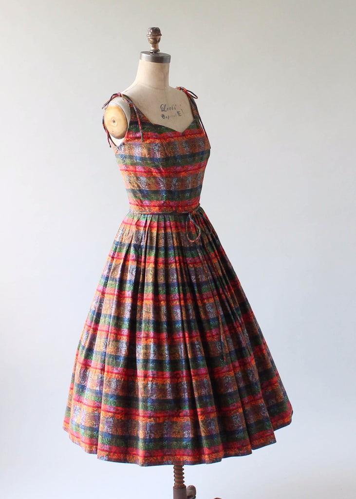 Vintage 1950s Palm Beach Summer Dress | Raleigh Vintage