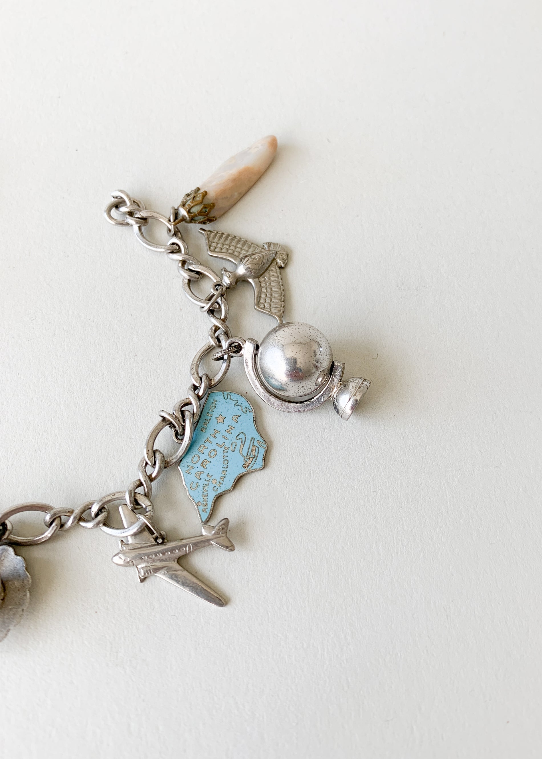 Vintage 1960s Charm Bracelet - Raleigh Vintage