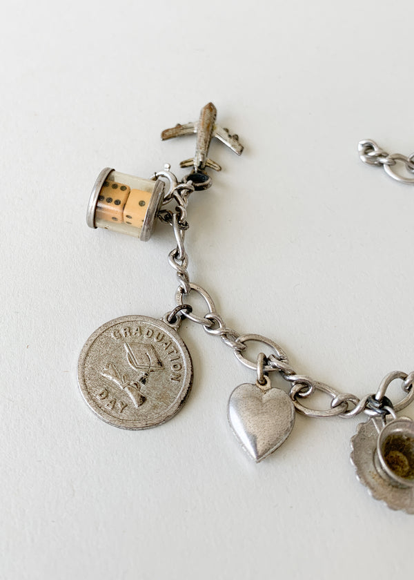 Vintage 1960s Charm Bracelet - Raleigh Vintage