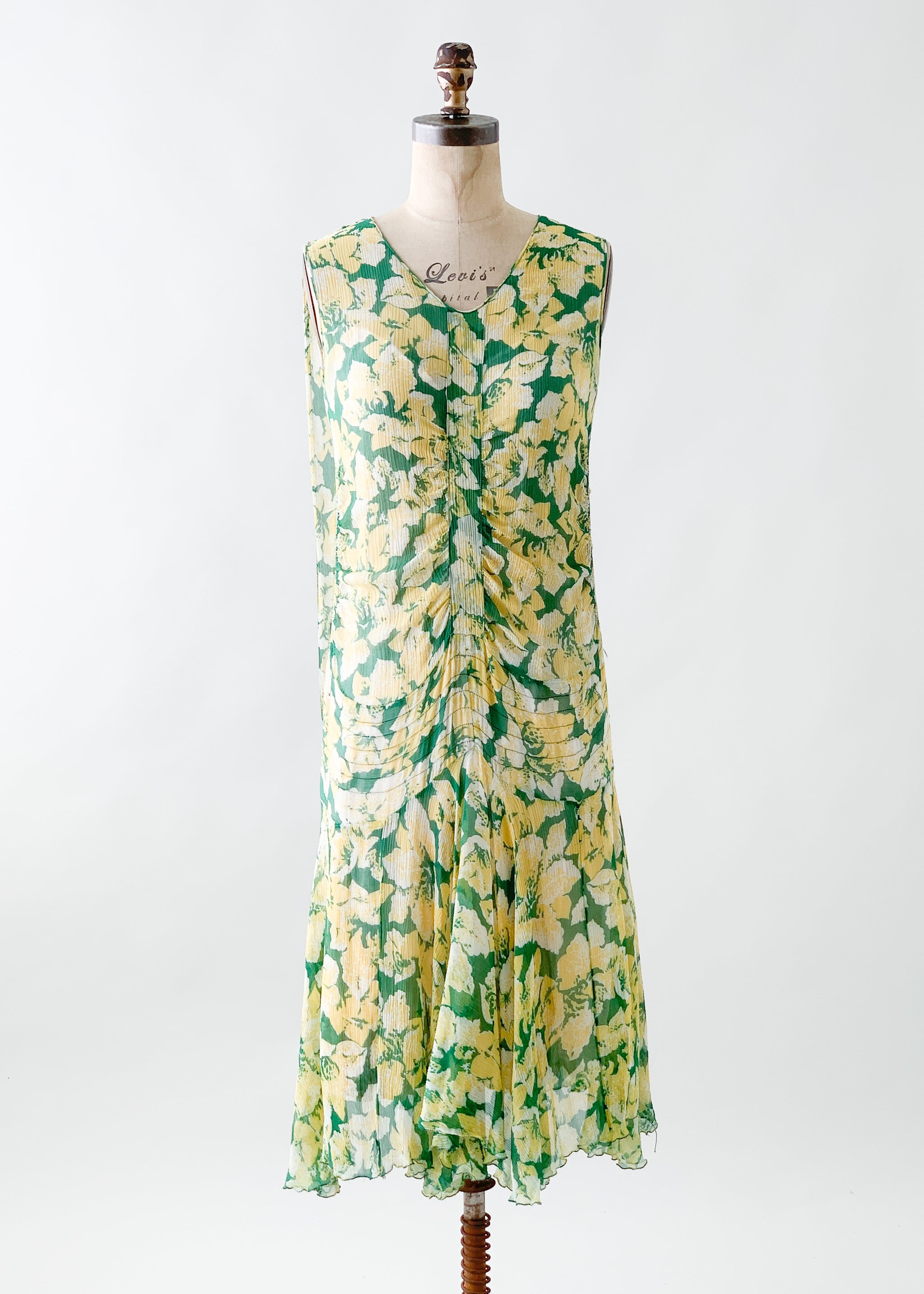 1920s chiffon dress